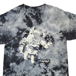 Nasa "Astronaut" Men's Short Sleeve Graphic Tie-Dye Shirt Size XL